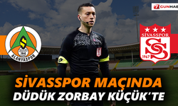 Sivasspor maçında düdük Zorbay Küçük’te