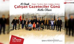 Şükrü Sözen'den: Gazeteciler günü mesajı