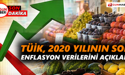 TÜİK, 2020 yılının son enflasyon verilerini açıkladı