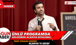 Ünlü programda güldüren Alanya diyalogu