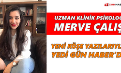 Uzman Klinik Psikolog Merve Çalış Yedi Gün Haber'de