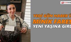 Yedi Gün Haber’in minik faresi yeni yaşına girdi