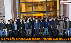 Ak Gençlik mahalle başkanları ile buluştu