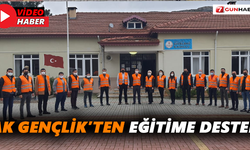 AK Gençlik’ten eğitime destek