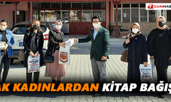 AK Kadınlardan kitap bağışı