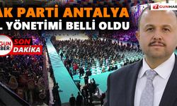 AK Parti Antalya'da yeni yönetim belli oldu