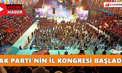 AK Parti’nin il kongresi başladı