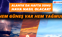 Alanya’da hafta sonu hava nasıl olacak?