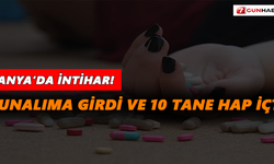 Alanya’da intihar! Bunalıma girdi ve 10 tane hap içti