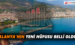 Alanya’nın yeni nüfusu belli oldu