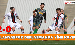 Alanyaspor deplasmanda yine kayıp! 2-0
