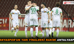 Alanyaspor'un yarı finaldeki rakibi Antalyaspor