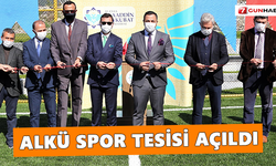 ALKÜ spor tesisi açıldı