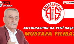 Antalyaspor’da yeni başkan Mustafa Yılmaz