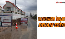 Bakım onarım imalatları devam ediyor