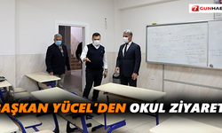 Başkan Yücel’den okul ziyareti