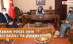Başkan Yücel’den Vali Yazıcı’ya ziyaret