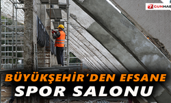Büyükşehir'den efsane spor salonu