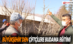 Büyükşehir’den çiftçilere budama eğitimi
