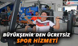 Büyükşehir’den ücretsiz spor hizmeti
