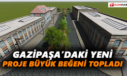 Gazipaşa’daki yeni proje büyük beğeni topladı