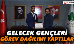 Gelecek gençleri görev dağılımı yaptılar