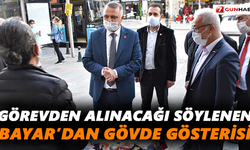 Görevden alınacağı söylenen Bayar’dan gövde gösterisi