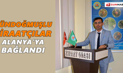 Gündoğmuşlu ziraatçılar, Alanya'ya bağlandı