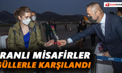 İranlı yolcular GZP-Alanya’ya iniş yaptı