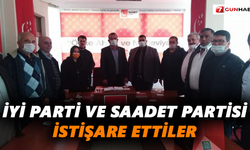 İYİ Parti ve Saadet Partisi istişare ettiler