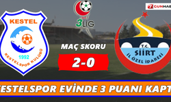 Kestelspor evinde 3 puanı kaptı!