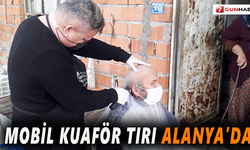 Mobil Kuaför Tırı Alanya’da