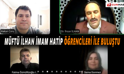 Müftü İlhan imam hatip öğrencileri ile buluştu
