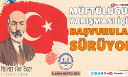 Müftülüğün yarışması için başvurular sürüyor