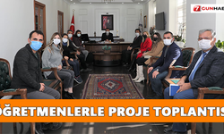 Öğretmenlerle proje toplantısı