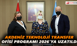 Akdeniz Teknoloji Transfer Ofisi programı 2026’ya uzatıldı