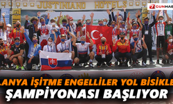 Alanya İşitme Engelliler Yol Bisikleti Şampiyonası başlıyor