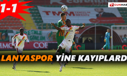Alanyaspor yine kayıplarda: 1-1