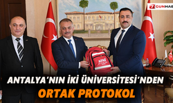 Antalya’nın iki Üniversitesi’nden ortak Protokol