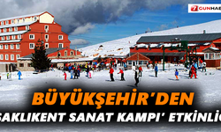 Büyükşehir’den ‘Saklıkent Sanat Kampı’ etkinliği