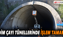 Dim Çayı tünellerinde işlem tamam!