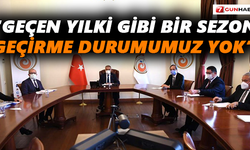 “Geçen yılki gibi bir sezon geçirme durumumuz yok“