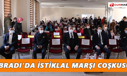 İbradı’da İstiklal Marşı coşkusu