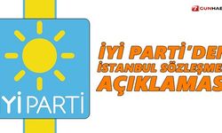 İYİ Parti’den İstanbul Sözleşmesi açıklaması