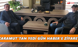Karamut’tan Yedi Gün Haber’e ziyaret