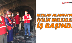 Kızılay Alanya’nın iyilik melekleri iş başında