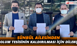 Sünbül Ailesinden dolum tesisinin kaldırılması için dilekçe
