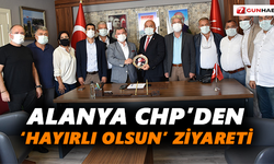 Alanya CHP’den Antalya İl Başkanına ‘hayırlı olsun’ ziyareti
