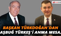 Başkan Türkdoğan’dan Başbuğ Türkeş’i anma mesajı