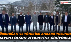 Türkdoğan ve yönetimi hayırlı olsun ziyaretine gidiyorlar